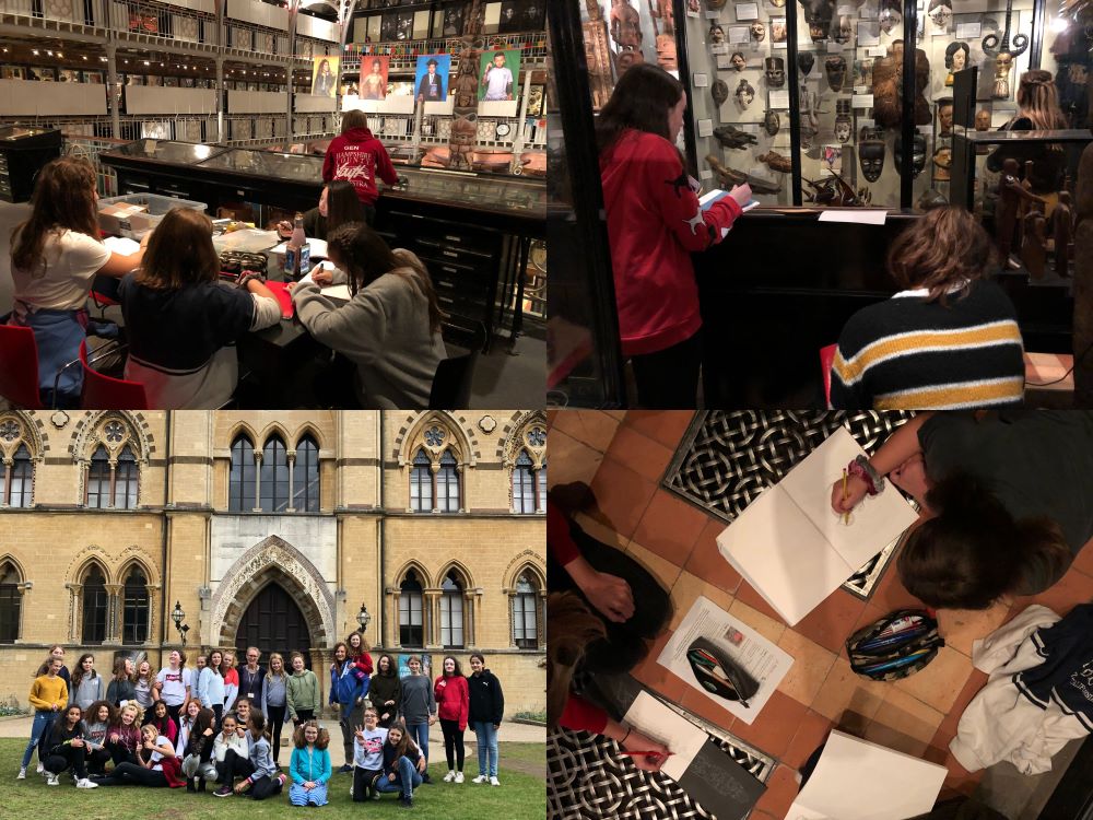 Art trip to Pitt Rivers Y8