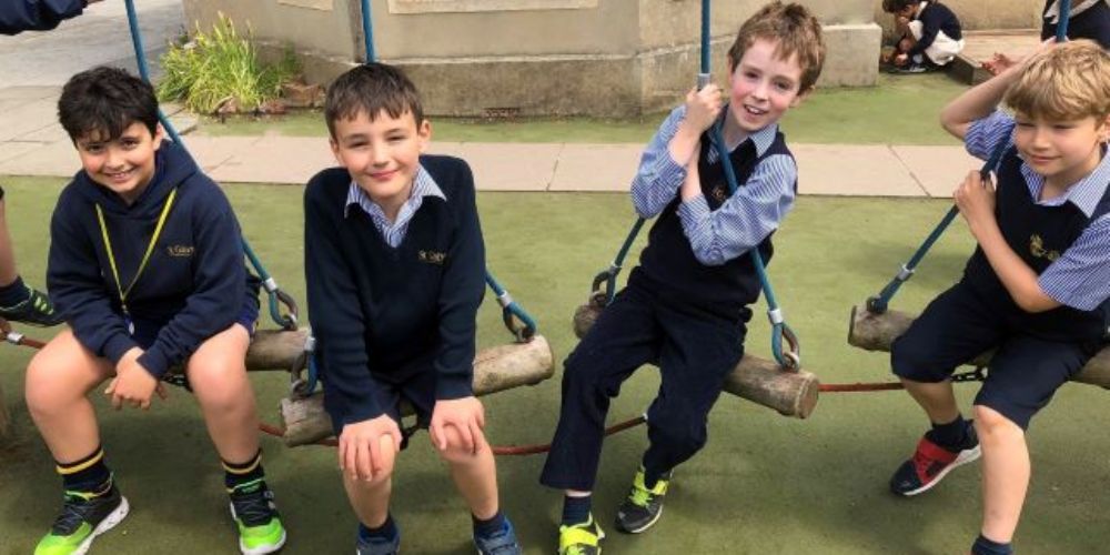 Boys in Playground