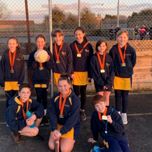 Y6 Mixed Netball Winners